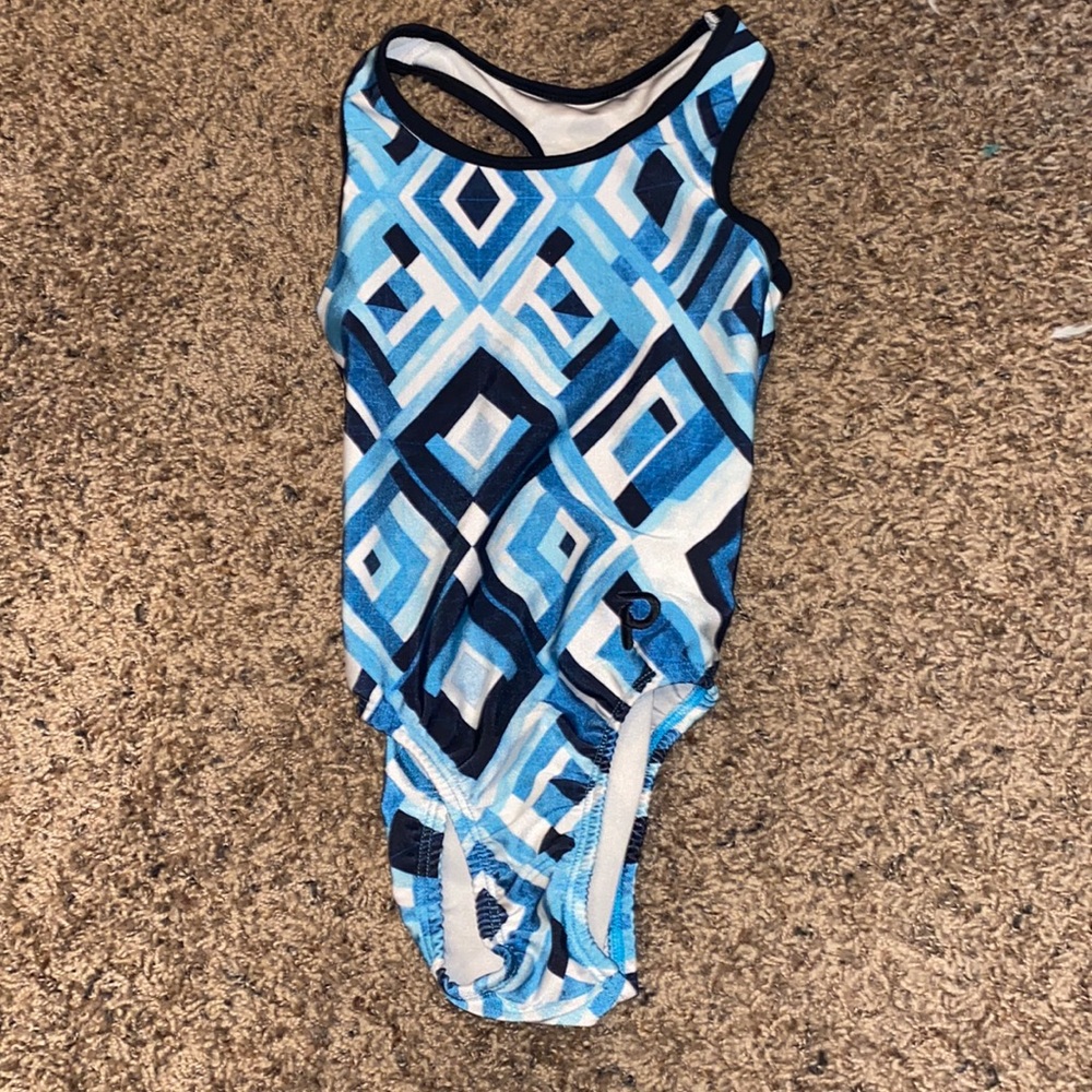 Plum gymnastics leotard
